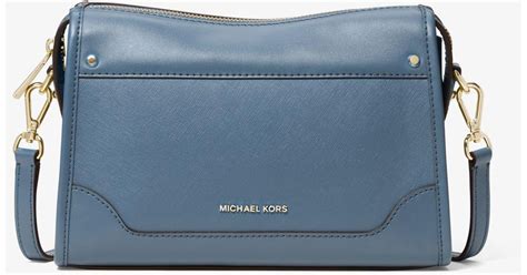 michael kors harrison large|Michael Kors leather crossbody bag.